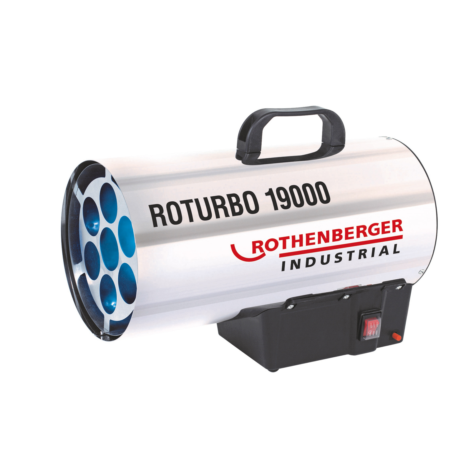 ROTHENBERGER Industrial Heizkanone ROTURBO 19000 mit Piezo inkl. Schlauch & Regler - 1500000051