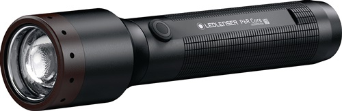 LEDLENSER LED-Taschenlampe P6R Core 15/240/600/900 lm Akku 1 Li-Ion 25/120/190/240 m - 502179