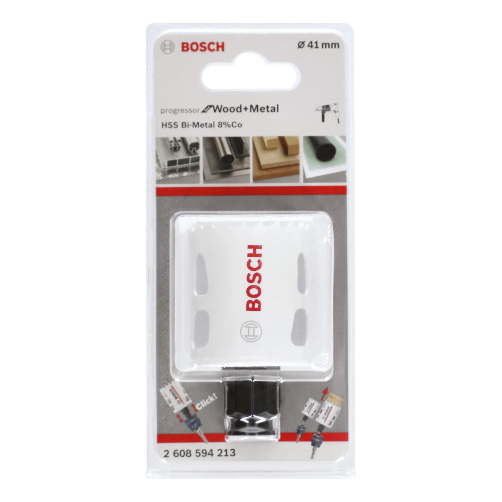 Bosch Lochsäge Progressor for Wood and Metal 41 mm - 2608594213