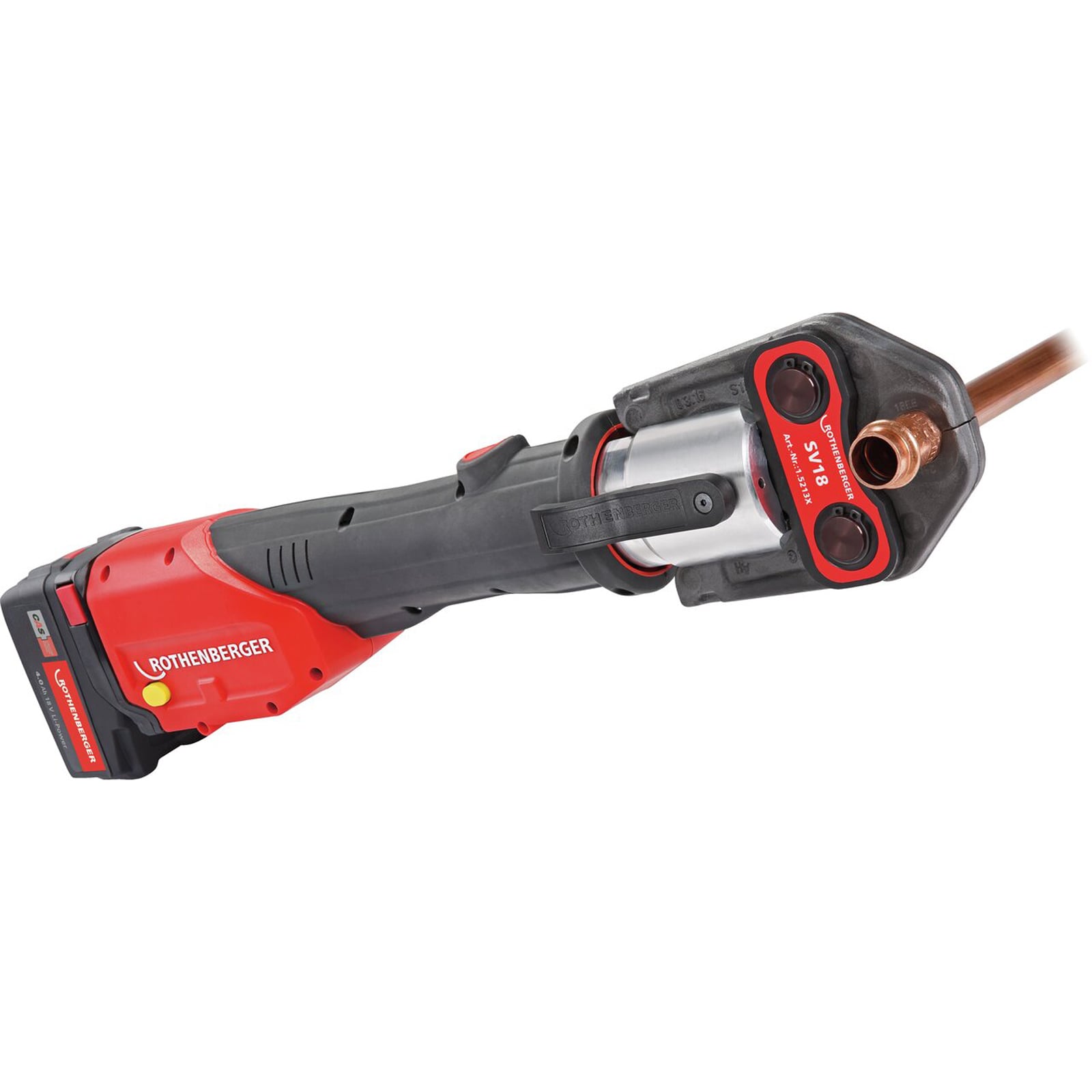 ROTHENBERGER ROMAX 4000 Akku-Pressmaschine, Grundgerät ohne Akku/ohne Ladegerät - 1000002683