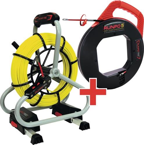 RUNPOTEC Glasfaserstab Profiset Bandlänge 30 m - 11120