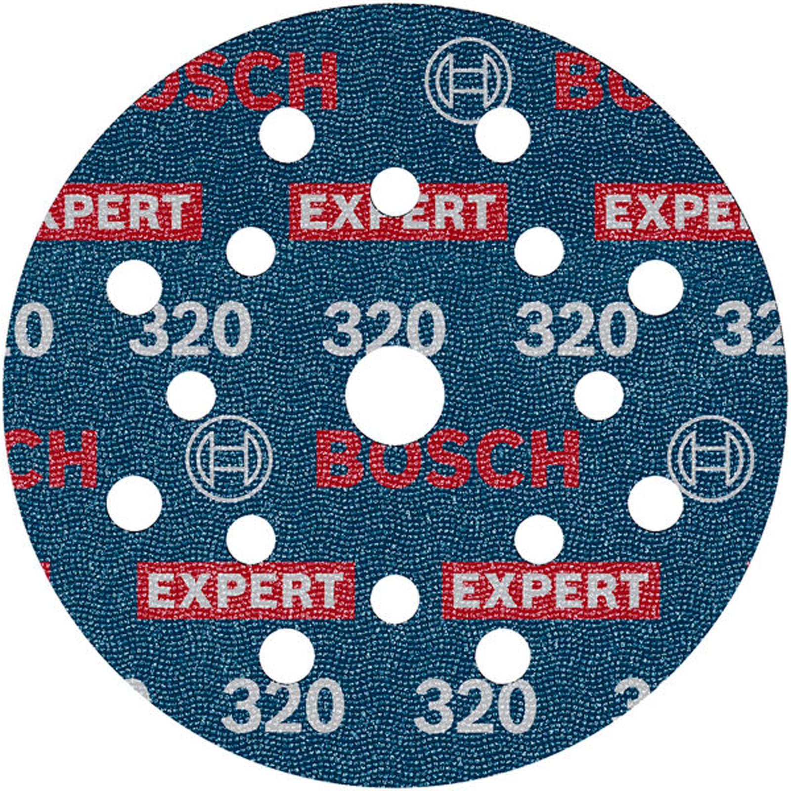 Bosch EXPERT O780 Folienschleifscheibe, 125 mm, K320
