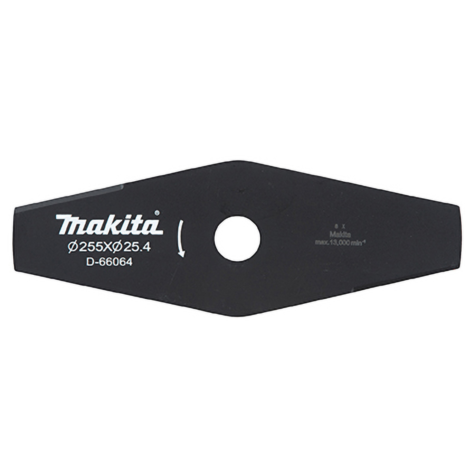 Makita 2-Zahn-Schlagmesser 255 x 25,4 mm für Freischneider - D-66064