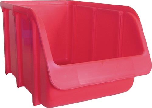 hünersdorff Sichtlagerkasten L 242 / 203 X B 146 X H 127 mm rot - 673100