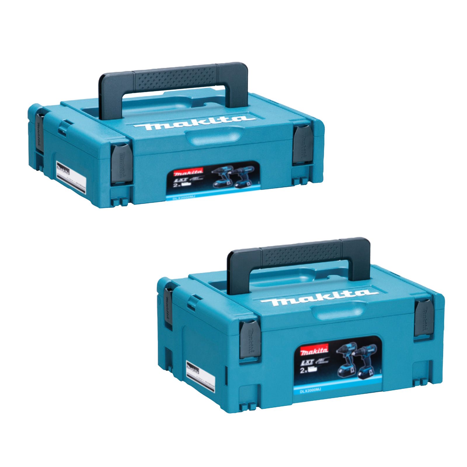 Makita MAKPAC Systemkoffer Gr. 1 + Gr. 2 P-02369-P-02375