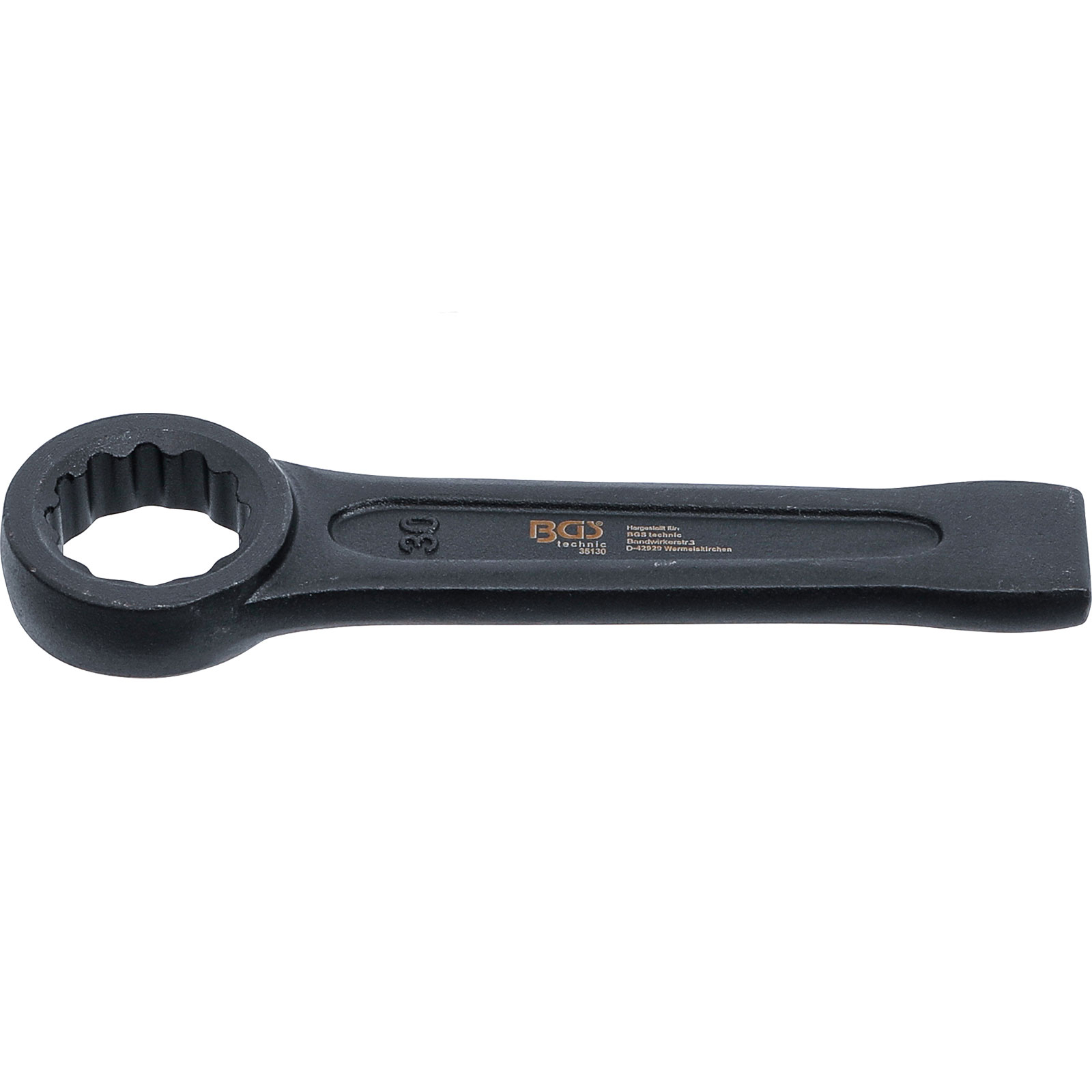 BGS Schlag-Ringschlüssel SW 30 mm - 35130