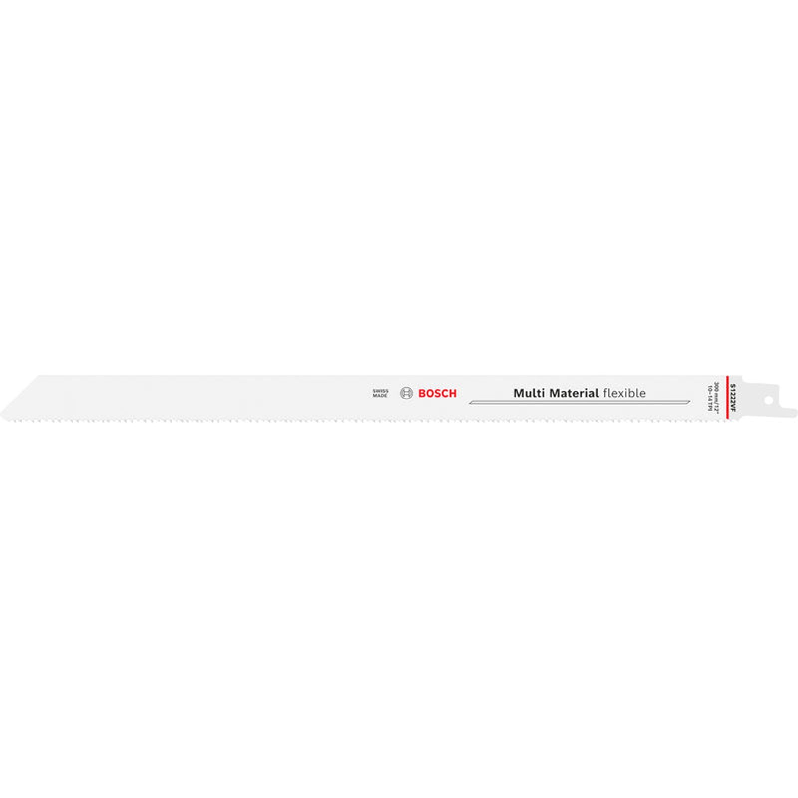 Bosch Multi Material flexibles S1222VF Säbelsägeblatt 0,9 x 19 x 300 mm 25-tlg - 2608659248
