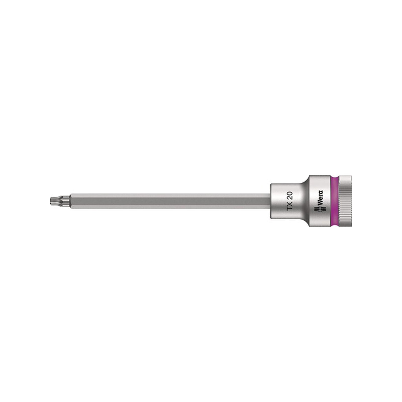 Wera Steckschlüsseleinsatz 8767 C HF TORX 1/2" T20 Länge 140 mm - 5003850001