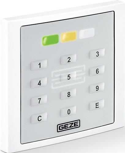 GEZE Zutrittskontrollsystem GCER 300 T Light-1 Tür grau IP 54 RFID-Leser Unterputz - 185710