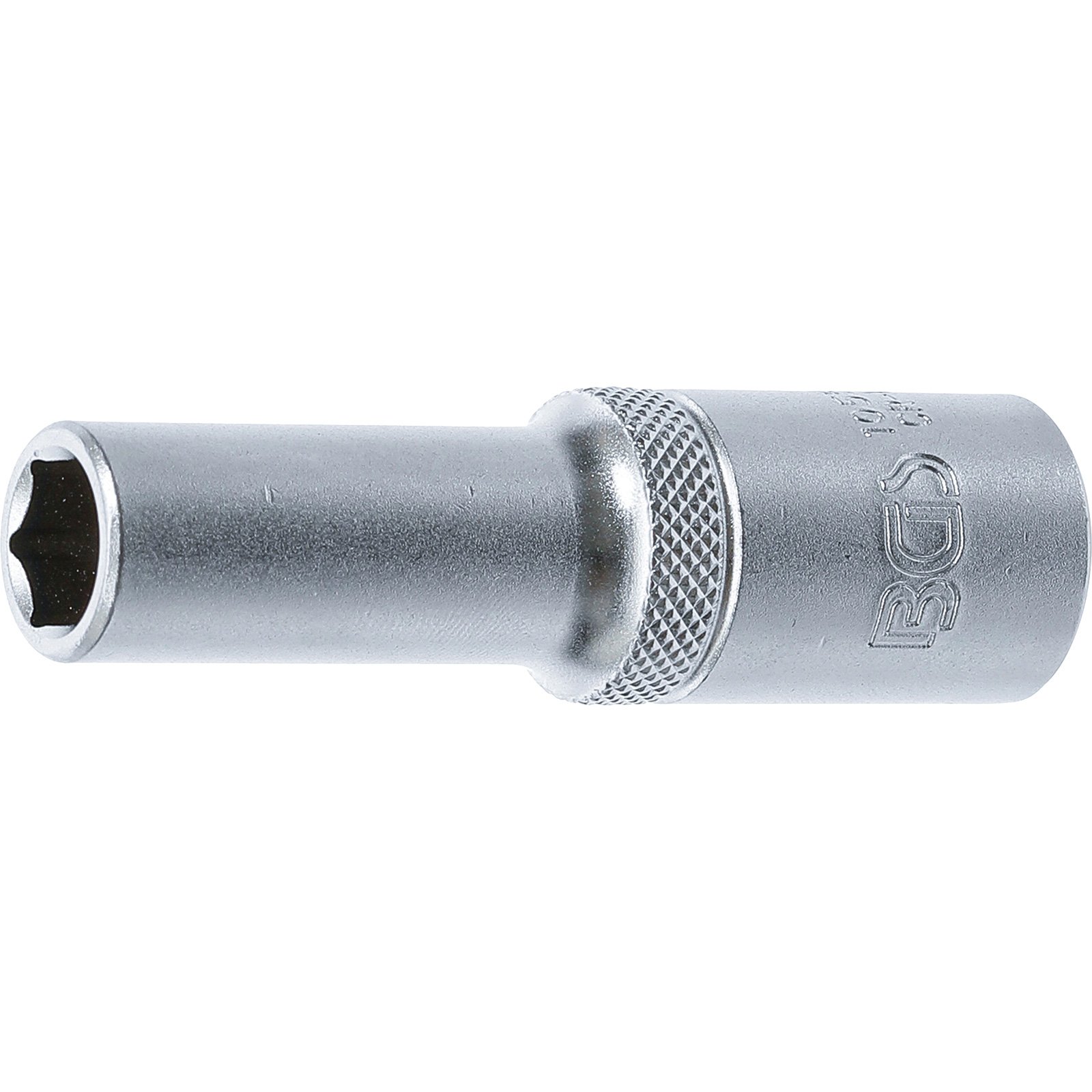 BGS Steckschlüssel-Einsatz Sechskant tief Antrieb Innenvierkant 12,5 mm (1/2") SW 11 mm - 10551