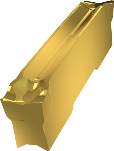 Wendeschneidplatte ISO GL4-D400G02R06-PM:G8330 Breite 4mm PVD beschichtet Gold