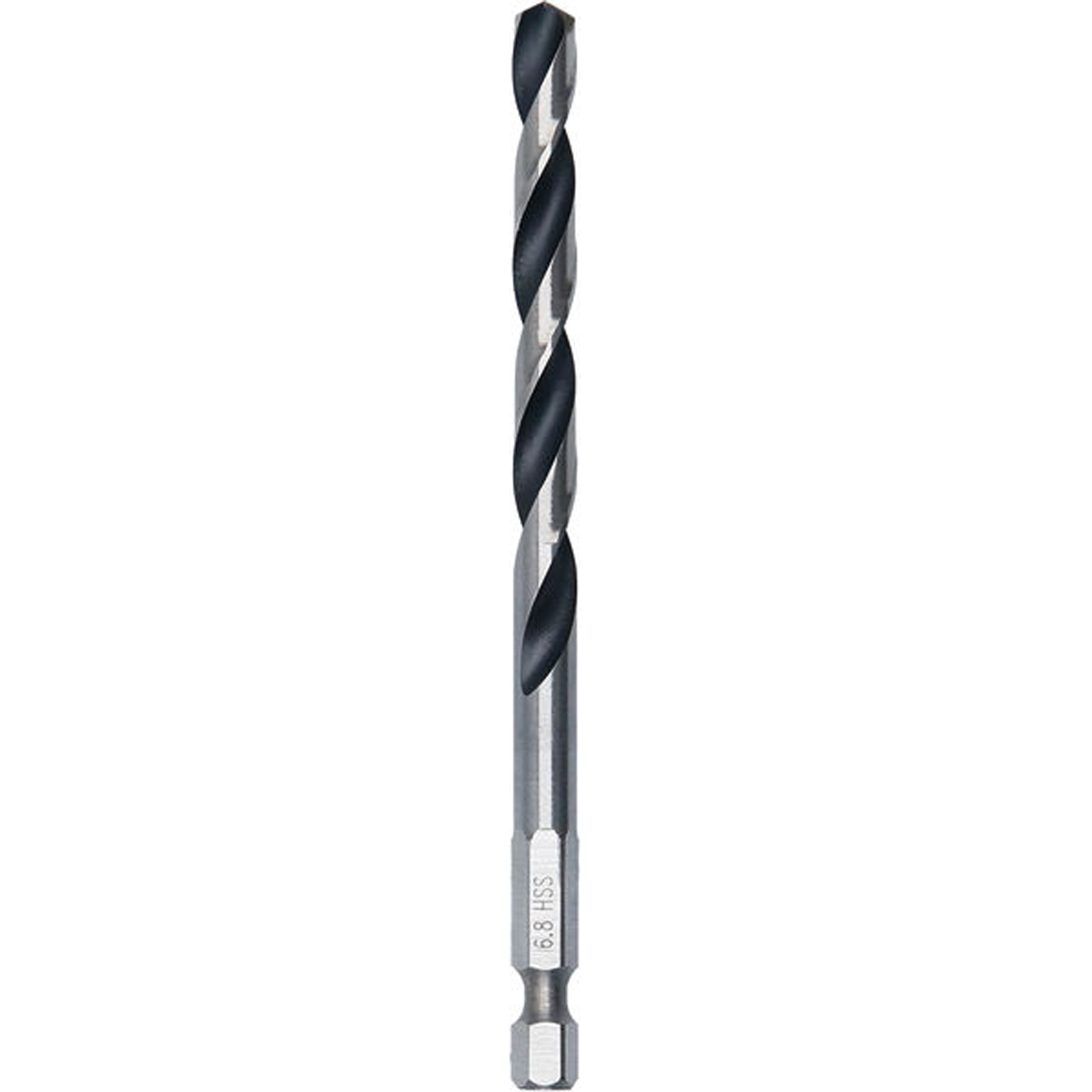Bosch Metal HSS Spiralbohrer 6,8 x 69 x 109 mm HEX 1/4 Schaft - 2608577876