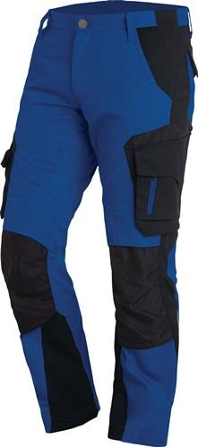FHB Arbeitshose FLORIAN Größe 52 royal / schwarz - 125100-3620-52