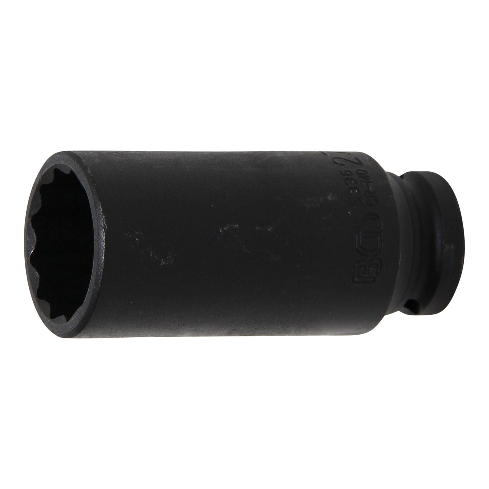 BGS Kraft-Steckschlüssel-Einsatz 12-kant 27 mm 12,5 (1/2) - 5336