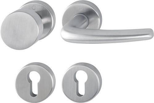 HOPPE Rosettengrt.Den.E58/42KV/42KVS/1310Z VA F69 rd.PZ DIN L/R fl.D/K - 2821030