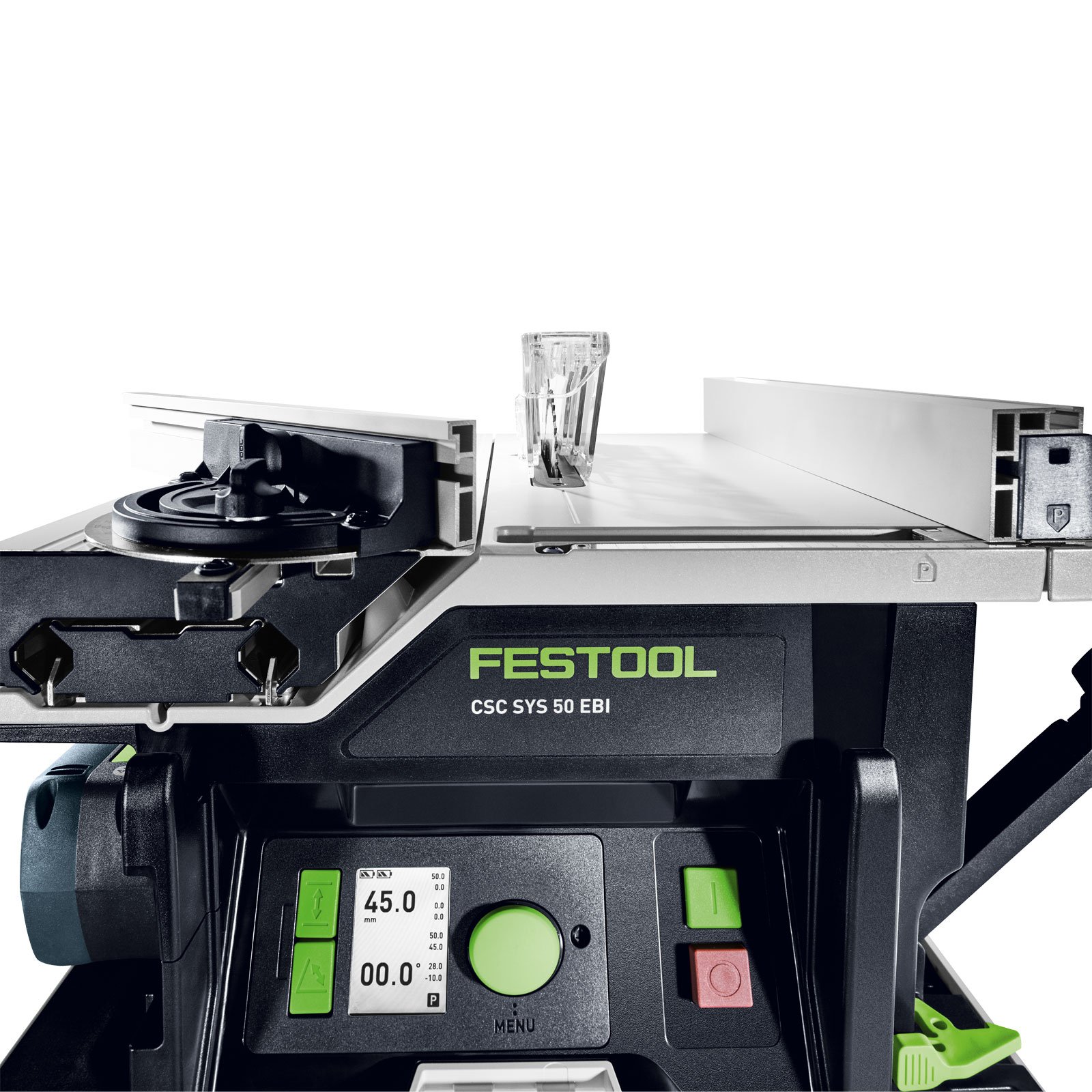 Festool Akku-Tischkreissäge CSC SYS 50 EBI-Plus Ø 168 mm / 2x 5,0 Akku + Ladegerät - 577374