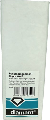 DIAMANT Schleif- u.Polierpaste Polierkomposition Supra weiß - 117 50