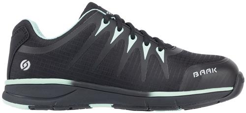 Damensicherheitsschuh Svea Gr.38 schwarz/türkis S3 SRC ESD EN20345 Textil BAAK