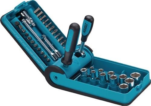 Hazet Steckschlüsselsatz 856-1 38tlg. 1/4″ SW 5,5-14 mm Anzahl Zähne 20 6-kant - 856-1