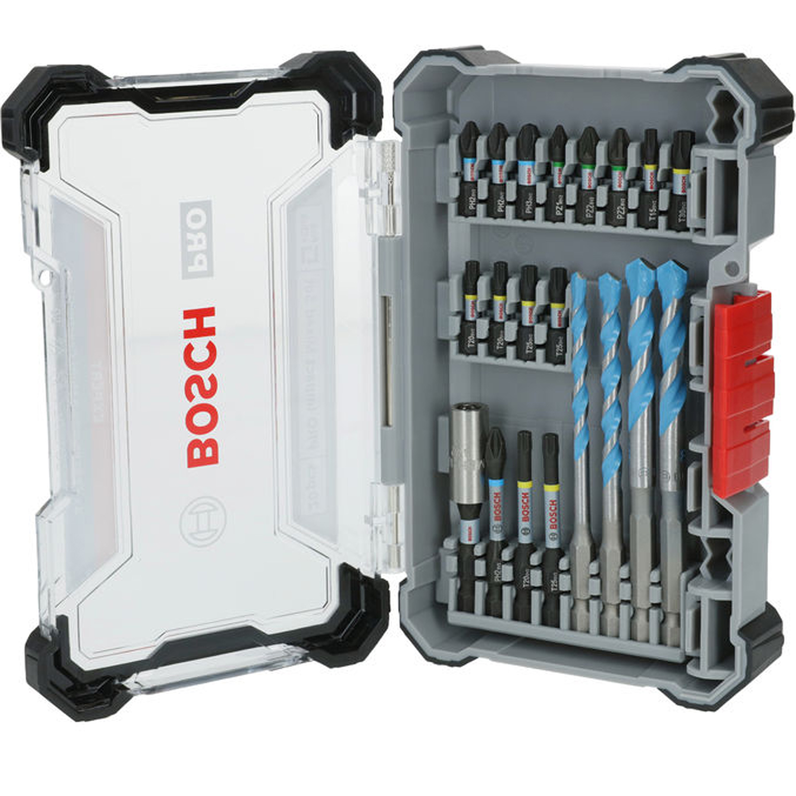 Bosch PRO Impact Schrauberbits und Multi Construction Bohrer Mixed Set 20-tlg. - 2608521U83