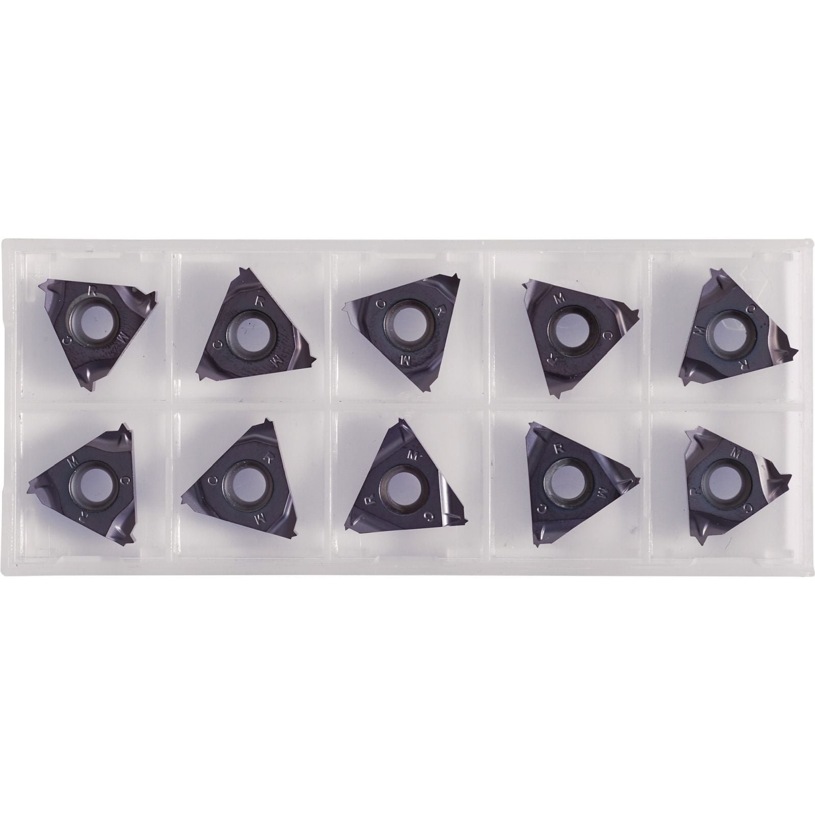 Wendeschneidplattenset 16IR 10-tlg.re.z.Innen TECWERK