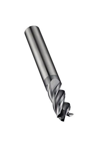 Schaftfräser S260 D.10mm Gesamt-L.72mm Schneiden-L.22mm HM AlCrN 40Grad Z.4