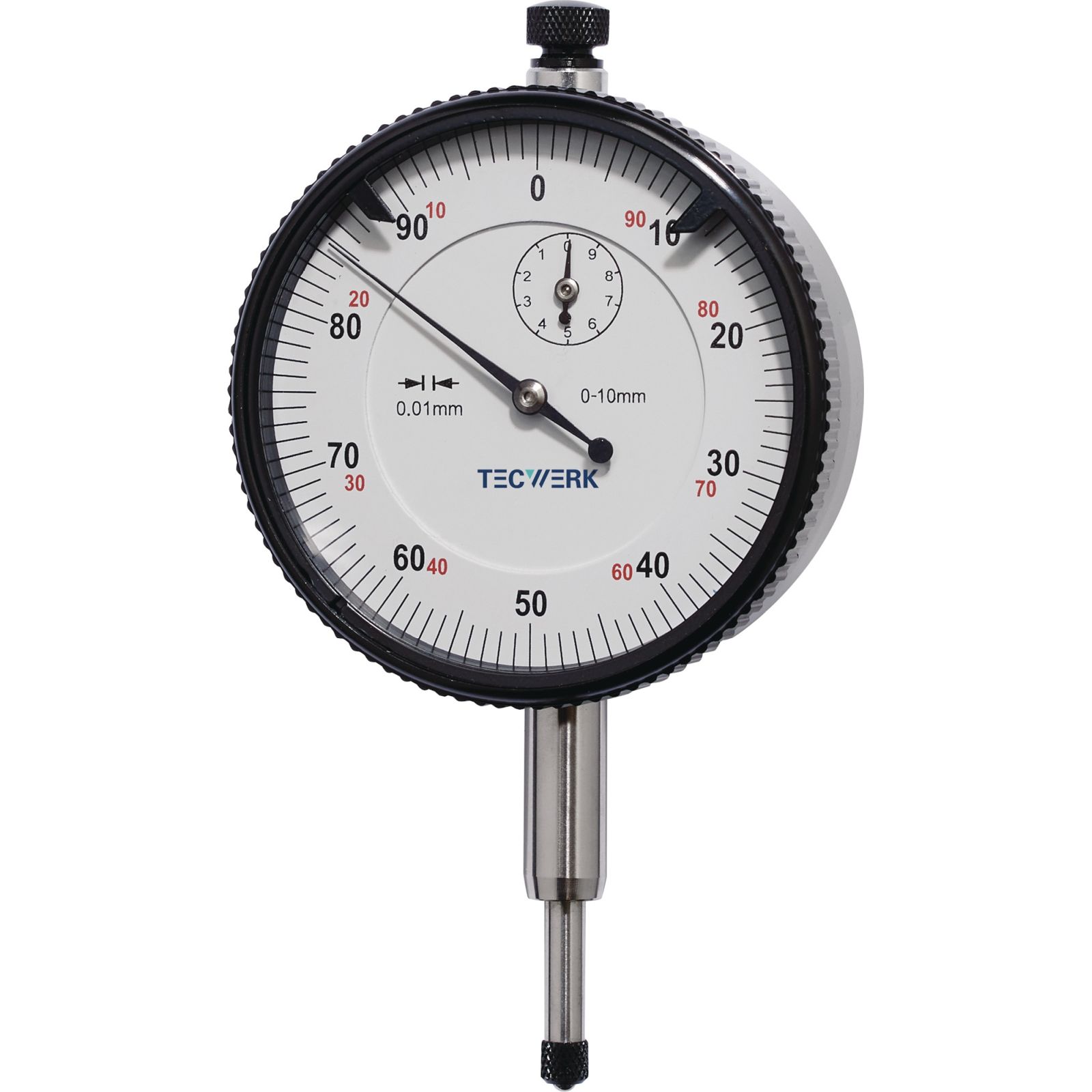 Messuhr DIN 878 10mm Abl.0,01mm TECWERK