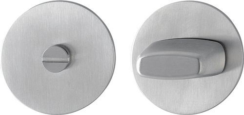 HOPPE Schlüsselrosetten-Paar E849NS VA F69 Schildst.2mm SK/OL rd - 3759119
