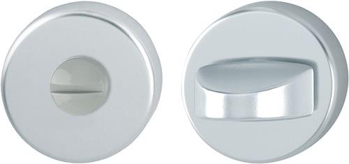 HOPPE Schlüsselrosetten-Paar 42KVS Alu.F1 Schildst.9mm SK/OL rd - 6988612