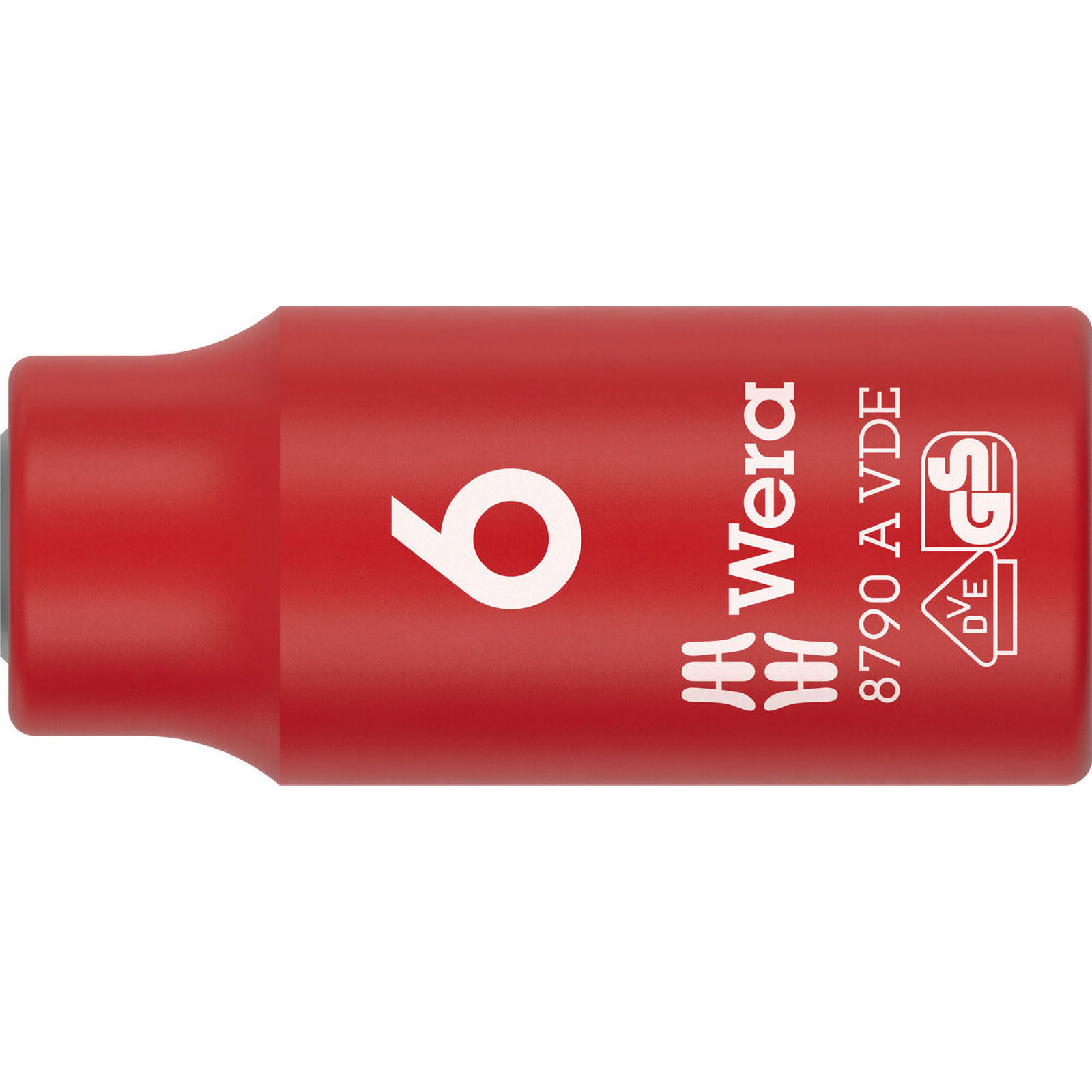 Steckschlüsseleinsatz 8790 A VDE 1/4 Zoll SW 6mm L.41mm WERA