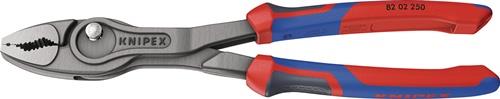 Frontgreifzange TwinGrip L.257mm Comfort-Griffe grau atram.KNIPEX