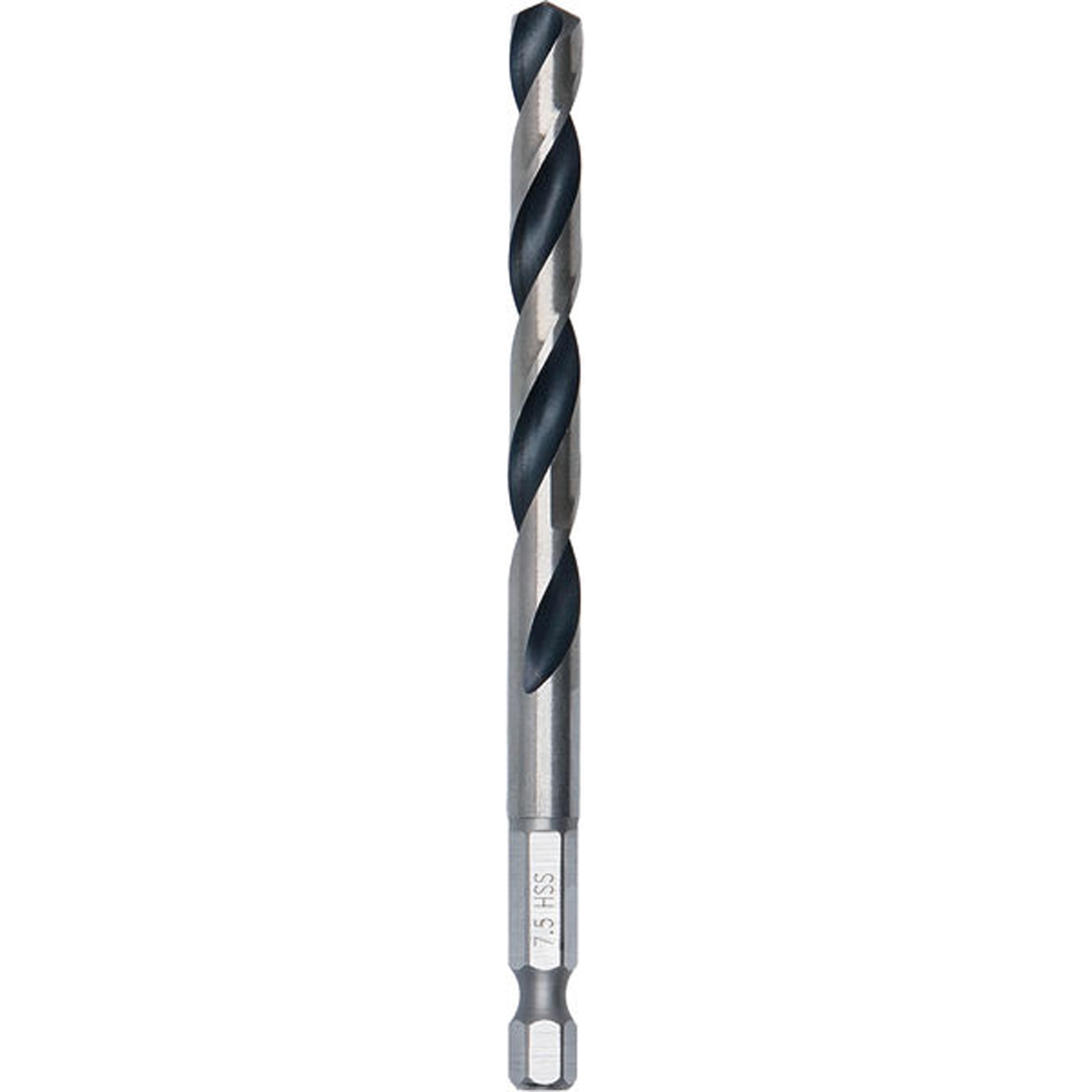 Bosch Metal HSS Spiralbohrer 7,5 x 69 x 109 mm HEX 1/4 Schaft - 2608577878