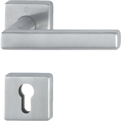 HOPPE FS-Garnitur Dallas FS-E1643/52/52S VA F69 D/D TS 40-65mm PZ quad.DIN L/R - 10721899