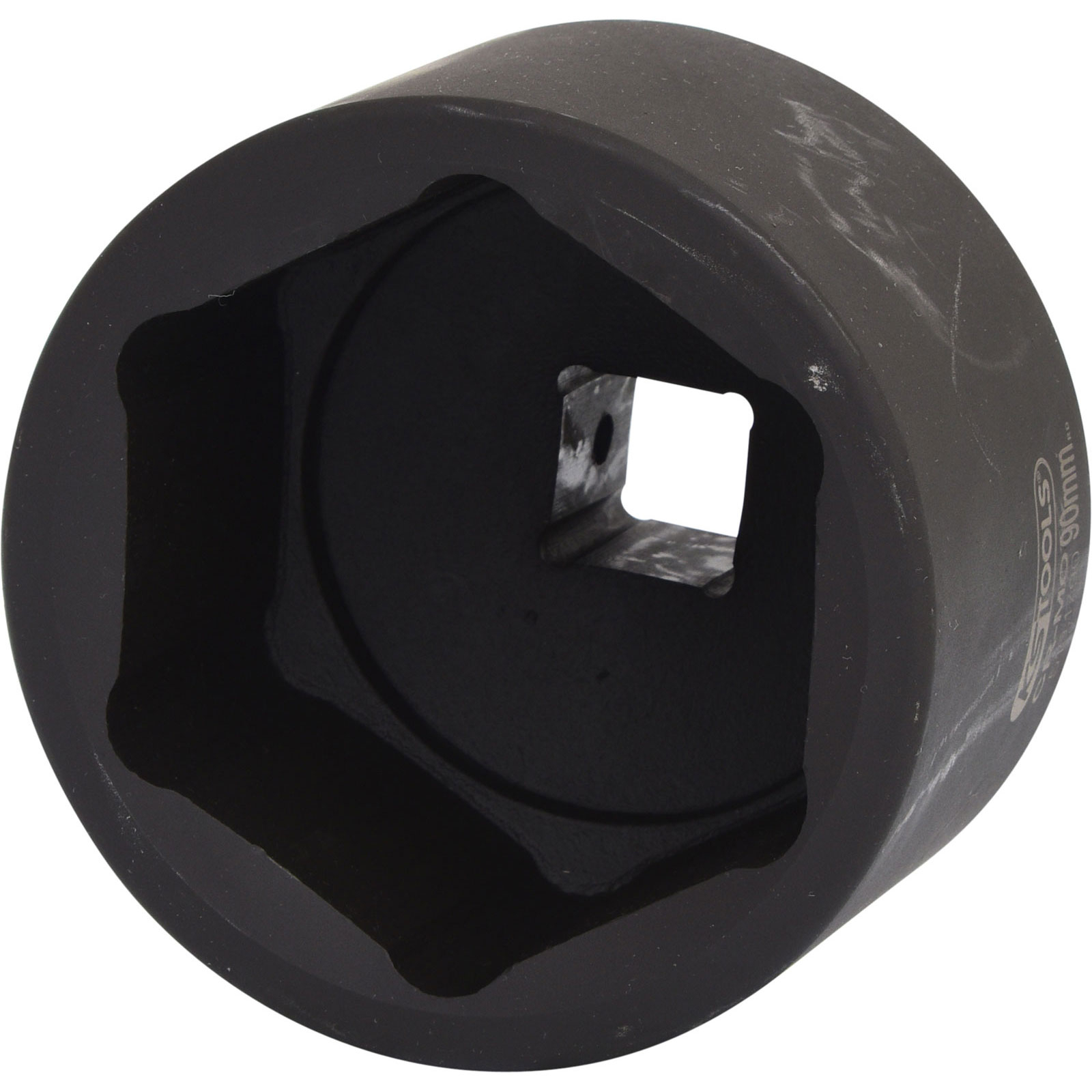 KS TOOLS 1" Sechskant-Kraft-Stecknuss kurz 90 mm - 515.1790