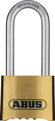 ABUS Zahlenvorhangschloss 180IB/50 HB63 B/SB Schlosskörper-B.52mm MS - 26607 2