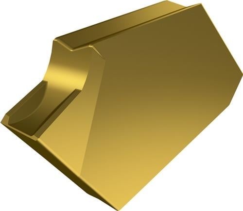 Drehwendeschneidplatte ISO LFUX 030800TL:T8330 Tiefe 4,9mm PVD beschichtet Gold