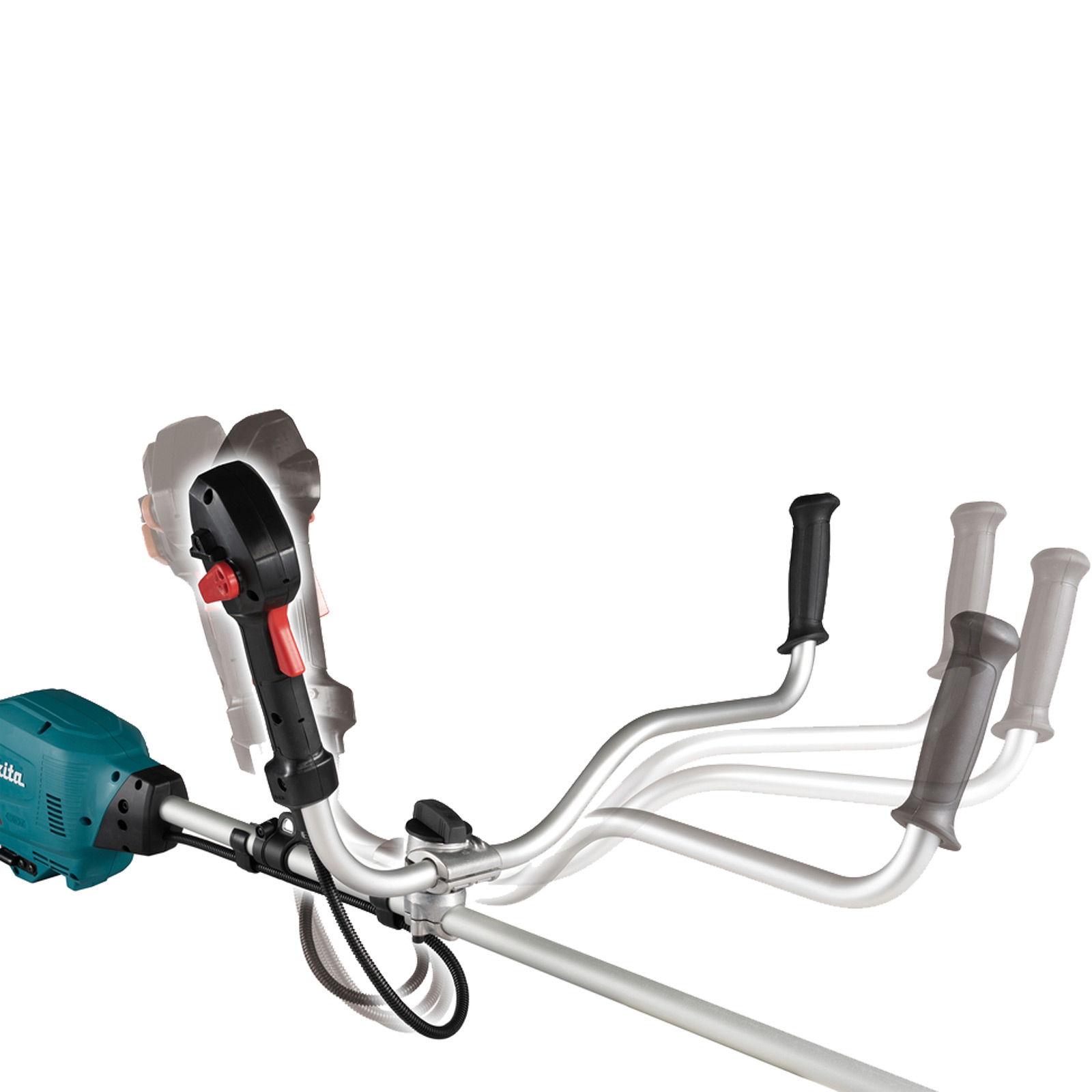 Makita UR013GT204 Akku-Freischneider 40V max. Zweihandgriff / 2x 5,0 Ah Akku + Ladegerät