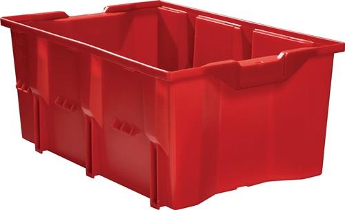 LA-KA-PE Drehstapelbehälter PP rot - DLK1C ROT