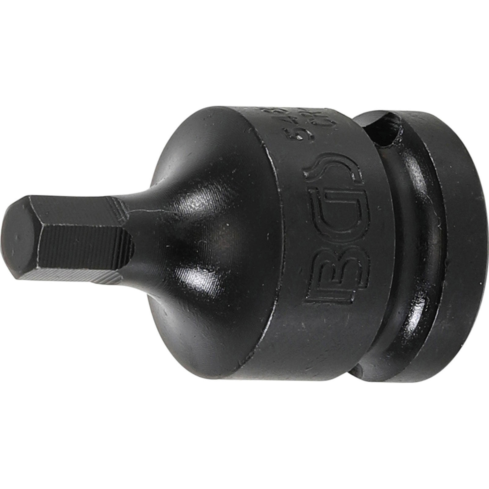 BGS Kraft-Bit-Einsatz Antrieb Innenvierkant 12,5 mm (1/2") Innensechskant 7 mm - 5485-7