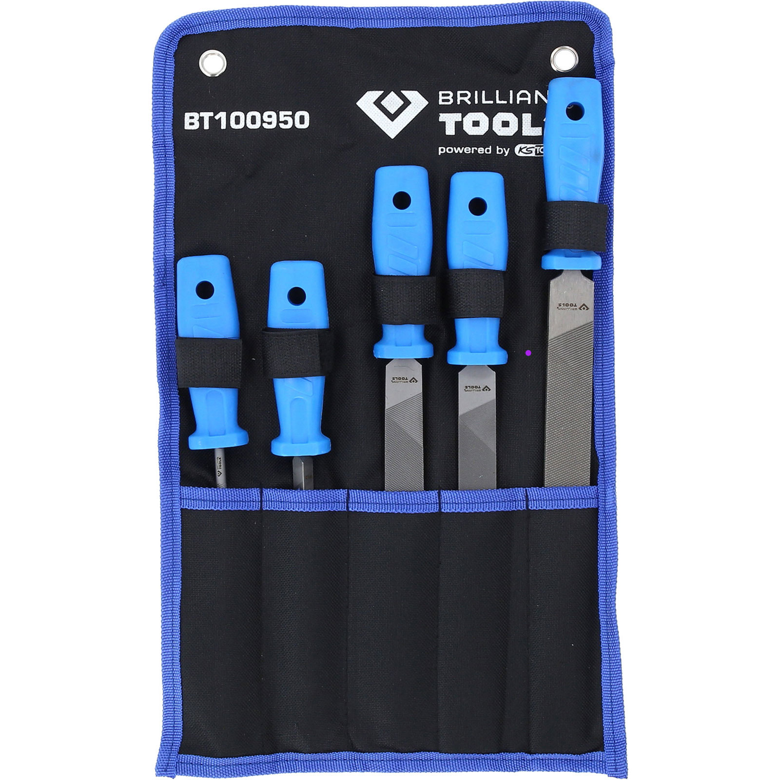 BRILLIANT TOOLS Feilen-Satz 5tlg. - BT100950