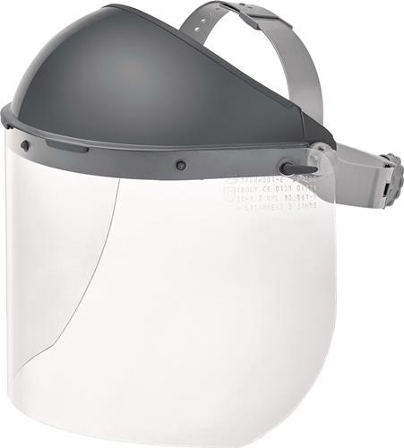ASCHUA Elektriker Gesichtsschutz GFKKH001-E PC klar 460 x 200 x 1,5 mm EN 166 EN 170 GS-ET29 - GFKKH001-E