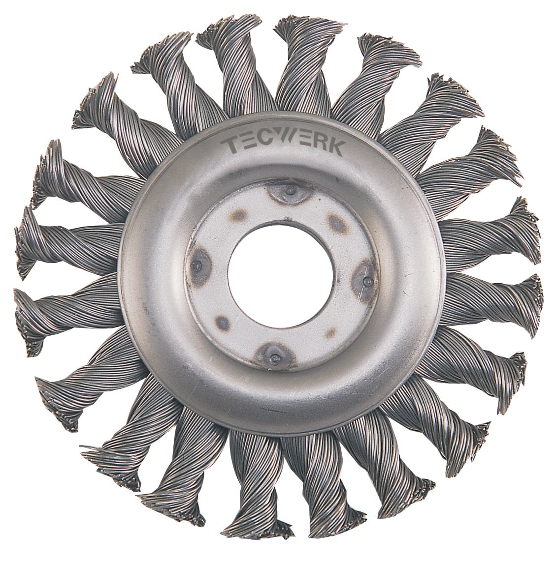 Rundbürste D.125mm Drahtstärke 0,5mm STA 13mm 12500min-¹ TECWERK