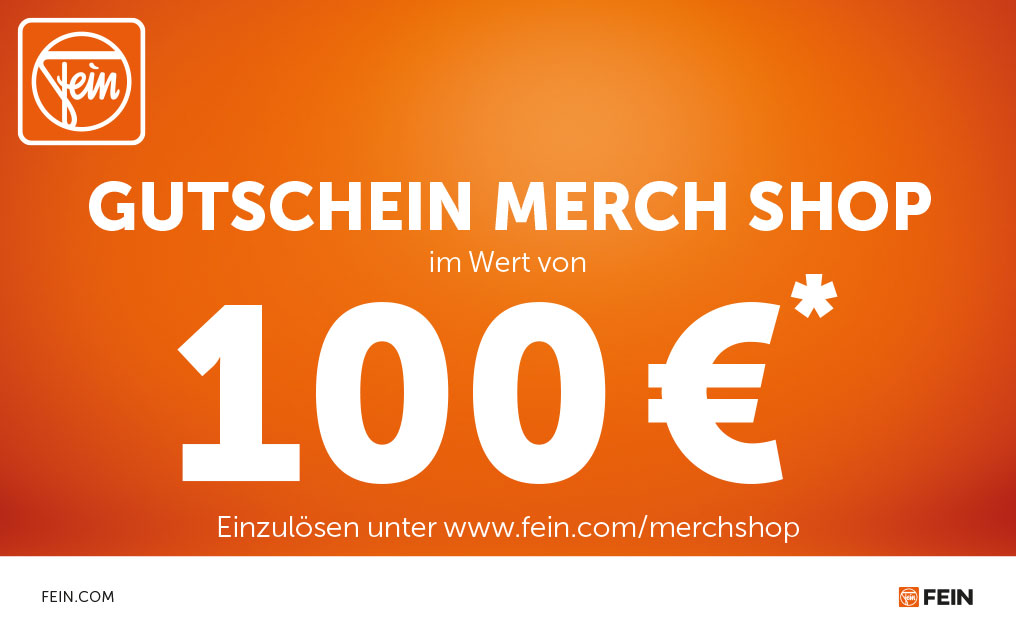 FEIN Gutscheinkarte 100 €