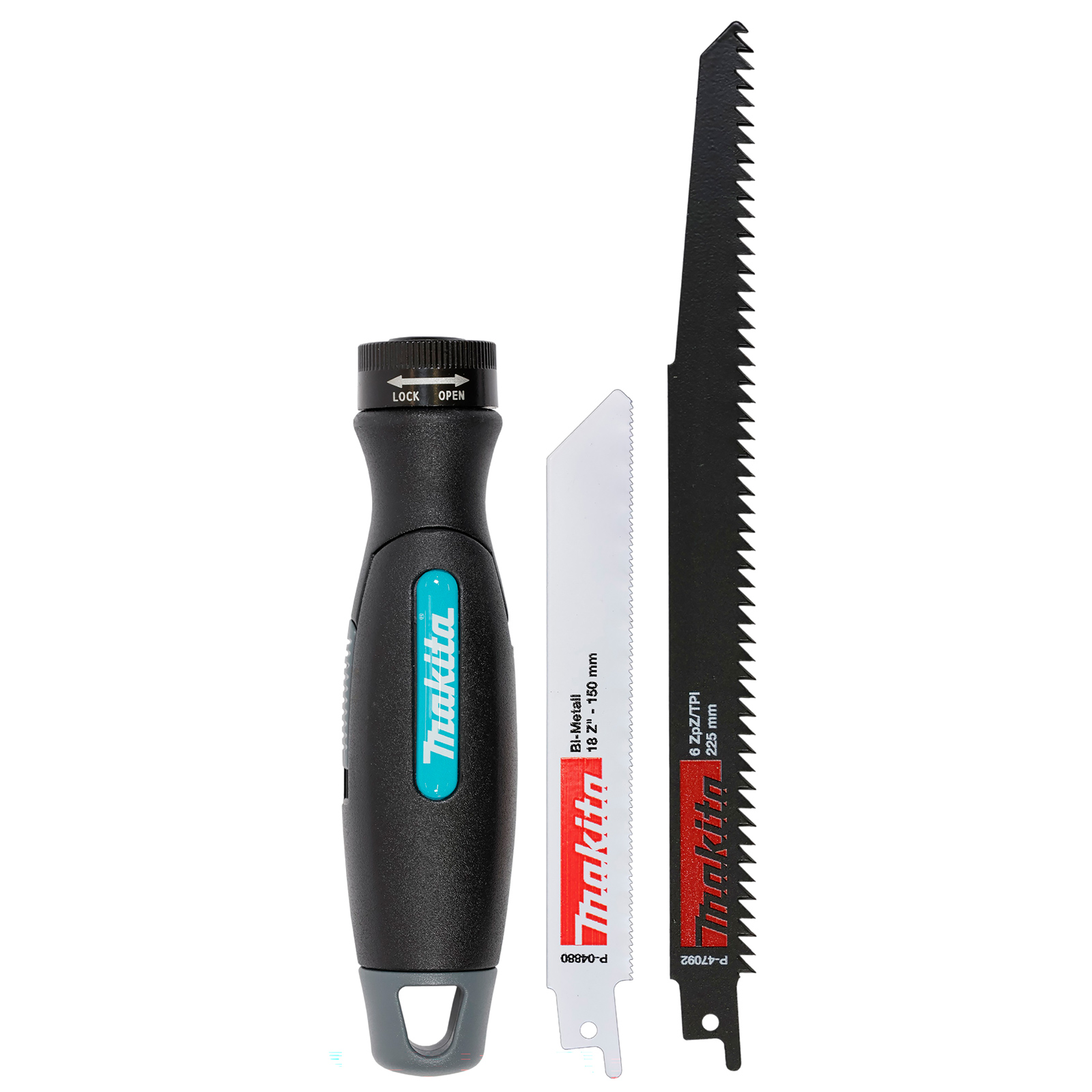 Makita Multitool Handgriff inkl. Sägeblätter und Bitaufnahme - P-84866