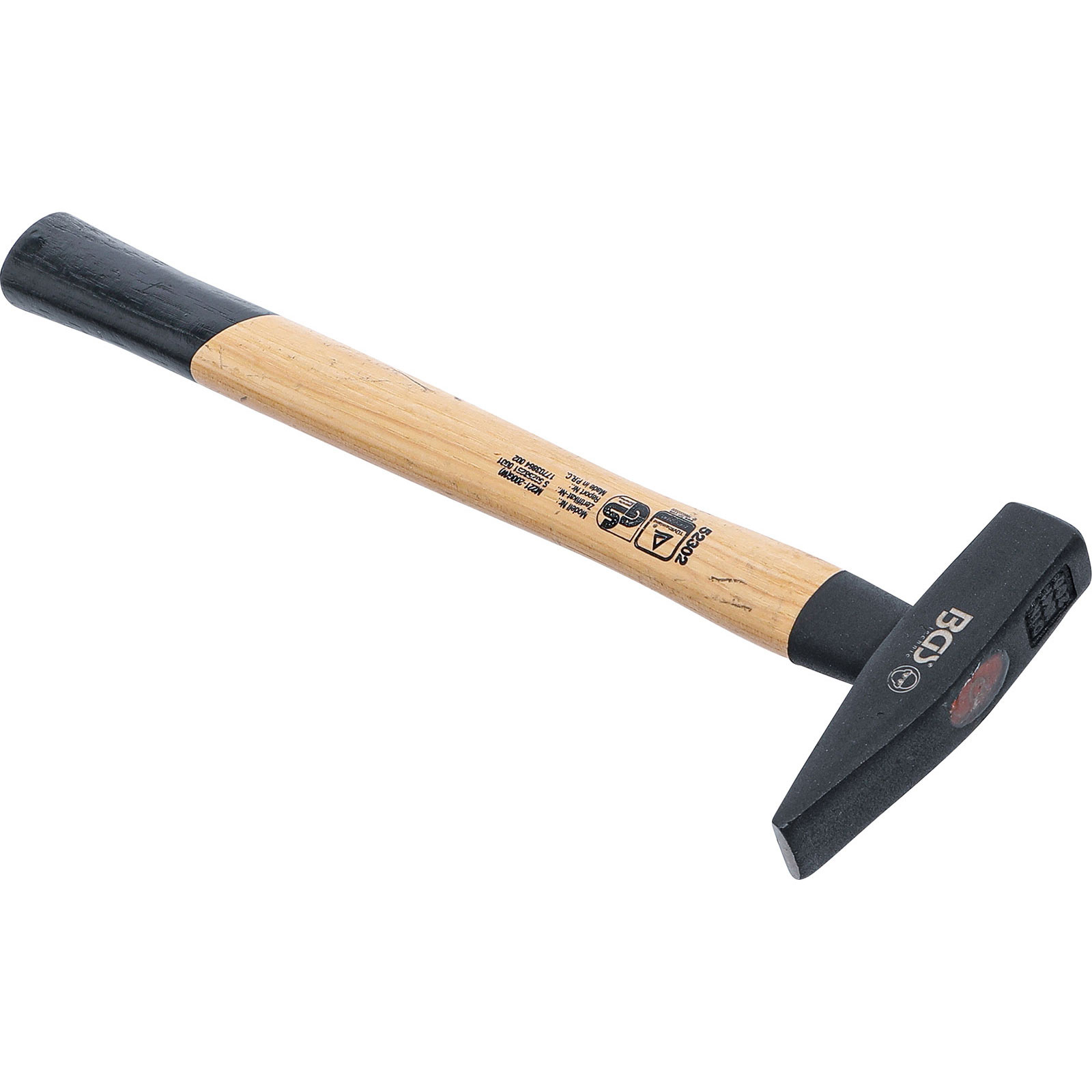 BGS Schlosserhammer Hickory-Stiel DIN 1041 200 g - 52302