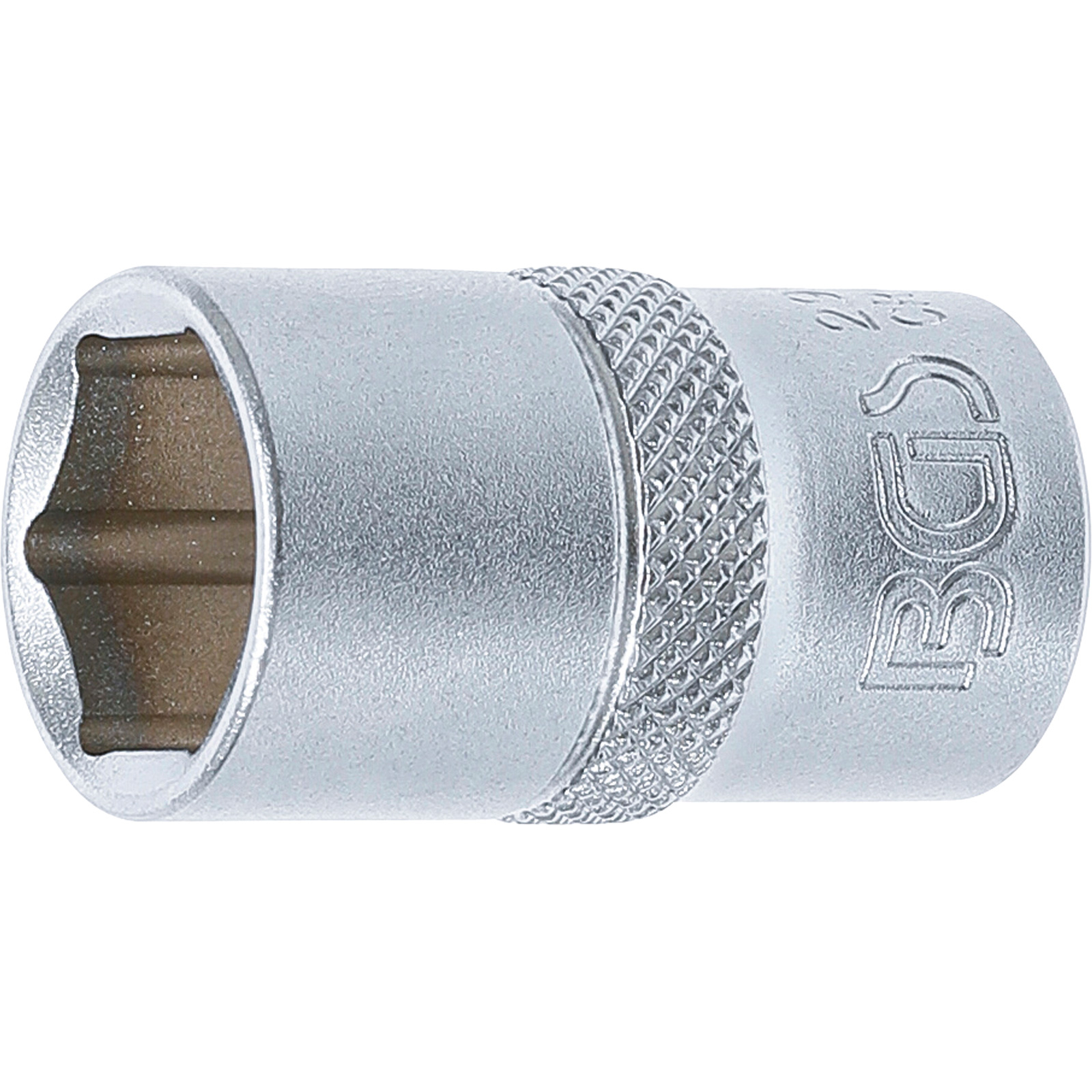 BGS Steckschlüssel-Einsatz Sechskant Antrieb Innenvierkant 12,5 mm (1/2") SW 16 mm - 2916