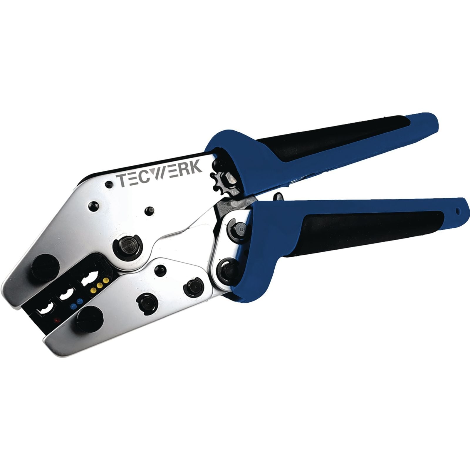 Crimpzange L.235mm 0,5-6 (AWG 20...10)mm² TECWERK