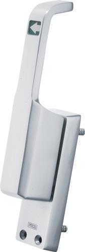 FUHR Türtreibr.980 DIN li.silber elox.LM 23mm Rundstange 10mm - TP980LE