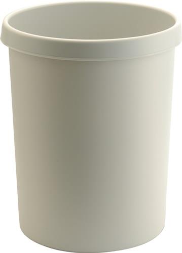 helit Papierkorb 45 l H480xØ390 mm mit Griffrand - H61062-82