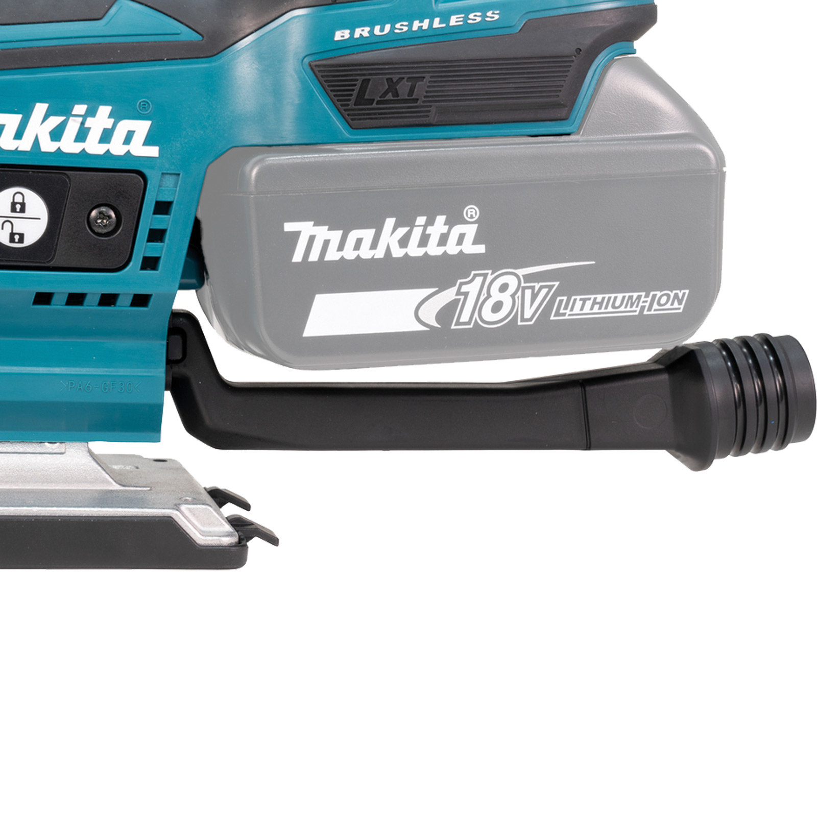 Makita DJV185RF1J Akku-Pendelhubstichsäge 18V / 1x 3,0 Ah Akku + Ladegerät im MAKPAC